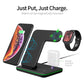 3 in 1 Fast Magnetic Wireless Charger Stand For iPhone, AirPods and Apple Watch